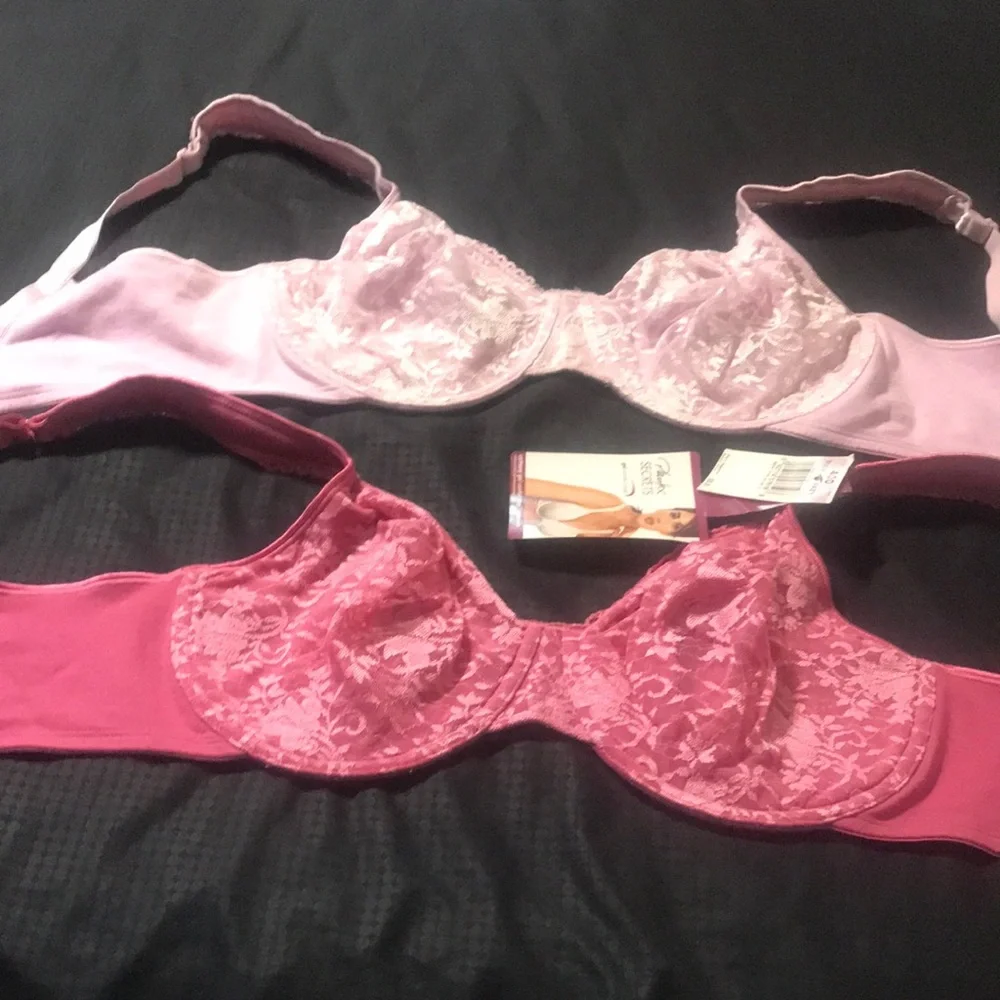 Playtex Pink Lace Underwire Bras Intimates - Picture 3 of 4